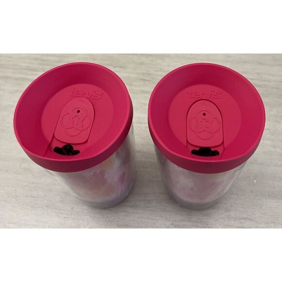 Tervis Etta Vee Pretty Pink Double Walled Insulated Tumbler, 16 oz. w/Lid - Picture 9 of 9